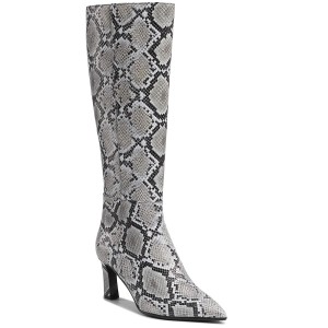 Kozaki BALDOWSKI - D02353-7633-003 Pyton Szare Re