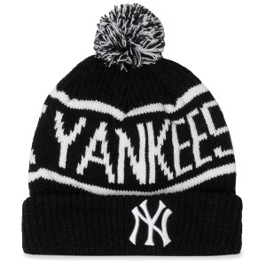 Czapka 47 BRAND - New York Yankees Calgary Cuff Knit B-CGLY17ACEXH-BKB Black