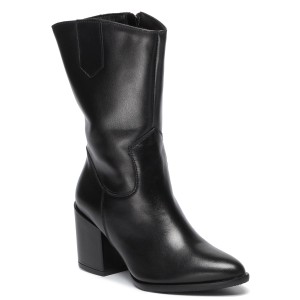 Botki OLEKSY - 707/575 Czarne Lico