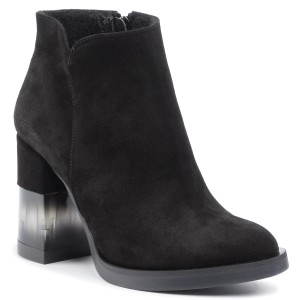 Botki BALDACCINI - 1229000  Czarny Welur