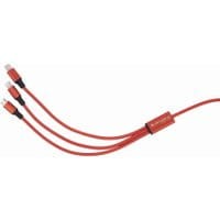 Kabel USB Yanosik 3w1 microUSB/USB-C/Lightning