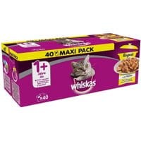 Whiskas Potrawka Smaki drobiowe w galaretce 40x85g