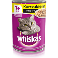 Whiskas z kurczakiem w sosie 400g