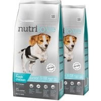 Nutrilove Premium Junior Small & Medium S&M świeży kurczak 2x8kg