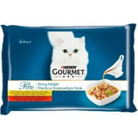 Gourmet Perle Gravy w sosie kurczak z wołowiną 85g x 4 (multipak x 1) - Do każdego zamówienia dodaj prezent. Bez dodatkowych wymagań - tak łatwo jeszcze nie było!