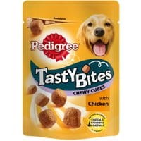 Pedigree Tasty Bites Chewy Cubes 130g