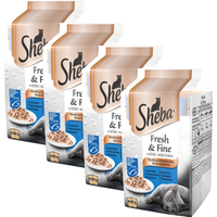 Sheba Mini Rybne dania w sosie 50g x 24 (multipak x 4)