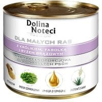Dolina Noteci Premium z królikiem, fasolką i ryżem brązowym 185g