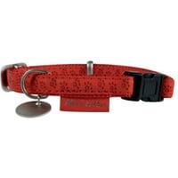 Zolux Obroża regulowana Mac Leather Czerwona 20mm/33-47,5cm - Do każdego zamówienia dodaj prezent. Bez dodatkowych wymagań - tak łatwo jeszcze nie było!