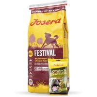 Josera Festival Adult 15kg + przysmak z jagnięciną 150g
