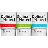 Dolina Noteci Premium mix 3 smaków 150g x 12 wołowina, jagnięcina, dziczyzna - Do każdego zamówienia dodaj prezent. Bez dodatkowych wymagań - tak łatwo jeszcze nie było!