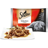 Sheba Selection Soczyste Smaki w sosie 4x85g - Do każdego zamówienia dodaj prezent. Bez dodatkowych wymagań - tak łatwo jeszcze nie było!