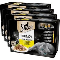 Sheba Delicacy Smaki drobiowe w galaretce 4x85g - Do każdego zamówienia dodaj prezent. Bez dodatkowych wymagań - tak łatwo jeszcze nie było!
