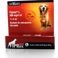 Fiprex krople na pchły i kleszcze dla psa L (25-40kg) - Do każdego zamówienia dodaj prezent. Bez dodatkowych wymagań - tak łatwo jeszcze nie było!