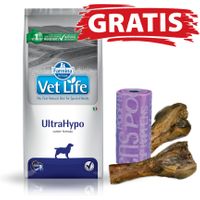 Farmina Vet Life Dog UltraHypo 12kg + GRATIS