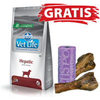 Farmina Vet Life Dog Hepatic 12kg + GRATIS