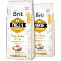 Brit Fresh Chicken with Potato Adult Great Life 2x12kg