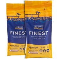 Fish4Dogs Finest Ocean White Fish Adult Małe rasy 2x6kg