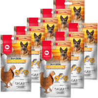 Maced Smart + Kotleciki drobiowe z marchewką 100g x 8