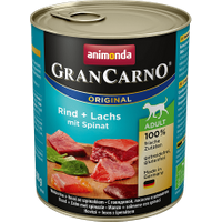 Animonda GranCarno Original Adult wołowina i łosoś ze szpinakiem 800g