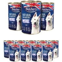 Butcher's Natural&Healthy Dog z jagnięciną i ryżem pasztet 1200g