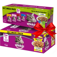 Whiskas Potrawka Smaki drobiowe w galaretce 40x85g