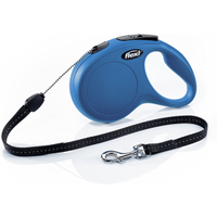 Flexi Smycz New Classic linka niebieska [rozmiar XS] 3m/8kg - Do każdego zamówienia dodaj prezent. Bez dodatkowych wymagań - tak łatwo jeszcze nie było!