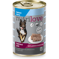Nutrilove Pate danie z łososia 400g