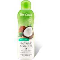 Tropiclean Oatmeal & Tea Tree Medicated Shampoo Szampon kojący skórę i łagodzący podrażnienia 355ml - Do każdego zamówienia dodaj prezent. Bez dodatkowych wymagań - tak łatwo jeszcze nie było!