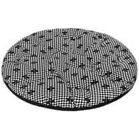 Chaba Poducha Owalna Standard czarno-biała szachownica [rozmiar 4] 58 x 50cm - Do każdego zamówienia dodaj prezent. Bez dodatkowych wymagań - tak łatwo jeszcze nie było!