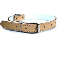 Chaba Obroża skórzana natura 14mm/40cm - Do każdego zamówienia dodaj prezent. Bez dodatkowych wymagań - tak łatwo jeszcze nie było!