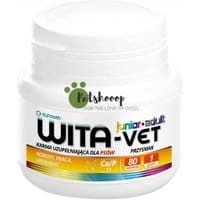 Eurowet Wita-Vet Adult + Adult Ca/P=1,3 80tabl. - Do każdego zamówienia dodaj prezent. Bez dodatkowych wymagań - tak łatwo jeszcze nie było!