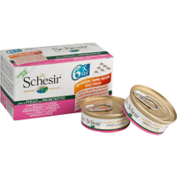 Schesir Adult Multipack kurczak i szynka 6x50g - Do każdego zamówienia dodaj prezent. Bez dodatkowych wymagań - tak łatwo jeszcze nie było!