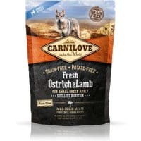 Carnilove Adult Fresh Ostrich & Lamb - struś i jagnięcina 1,5kg - Do każdego zamówienia dodaj prezent. Bez dodatkowych wymagań - tak łatwo jeszcze nie było!