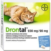 Bayer Drontal tabletki odrobaczające dla kota 2szt. - Do każdego zamówienia dodaj prezent. Bez dodatkowych wymagań - tak łatwo jeszcze nie było!