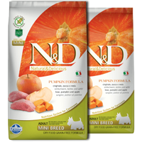 Farmina N&D GF Adult Mini Pumpkin Boar & Apple 2x800g
