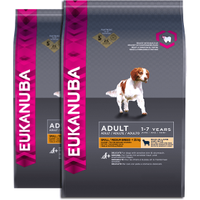 Eukanuba Adult Small & Medium Breed Lamb & Rice 2x12kg