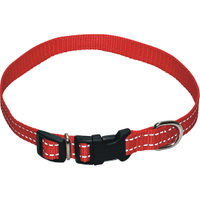 Chaba Obroża regulowana z odblaskiem czerwona 20mm/46cm - Do każdego zamówienia dodaj prezent. Bez dodatkowych wymagań - tak łatwo jeszcze nie było!
