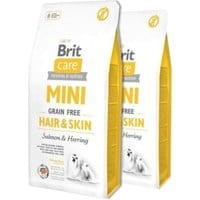 Brit Care Mini Grain-Free Hair & Skin 2x7kg