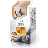 Sheba Mini Drobiowe dania w sosie 50g x 6 - Do każdego zamówienia dodaj prezent. Bez dodatkowych wymagań - tak łatwo jeszcze nie było!