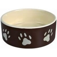 Trixie Miska ceramiczna brązowa w łapki 0,8L / 16cm - Do każdego zamówienia dodaj prezent. Bez dodatkowych wymagań - tak łatwo jeszcze nie było!
