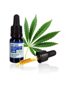 Antixo 10% (1000mg) CBD FULL SPECTRUM Olejek Konopny Certyfikowany 10ml