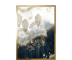 Dekoracja ścienna „Art Deco No 8”, 53 x 3 x 73 cm