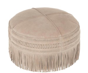Puf „Haily Beige”, Ø 50, wys. 25 cm