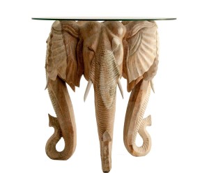 Stolik pomocniczy „Elefante”, Ø 80, wys. 70 cm