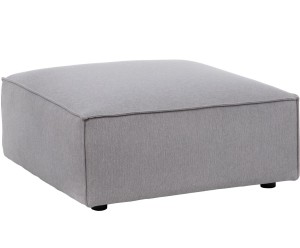 Puf „Zanna Light Grey”, 94 x 94 x 44 cm