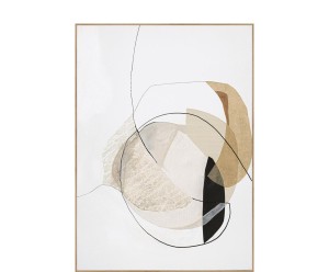 Dekoracja ścienna „Graphical Shapes 4”, 50 x 70 x 1,9 cm
