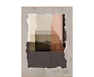 Dekoracja ścienna „Torn 1”, 50 x 70 x 1,9 cm