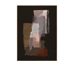 Dekoracja ścienna „Torn 2”, 50 x 70 x 1,9 cm