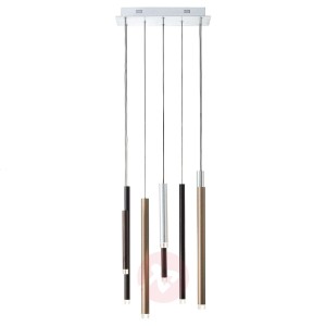 Lampa wisząca LED Cembalo ściemniana 8-pkt.